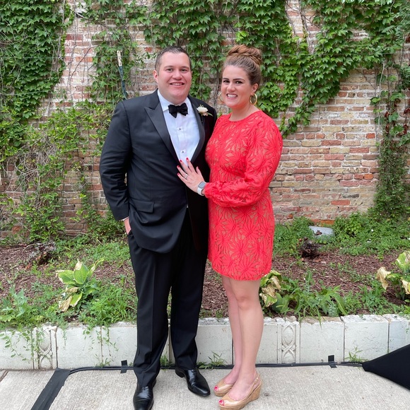 MICHAEL Michael Kors Palmbeach Minidress in Sangria size 14 - Picture 10 of 10